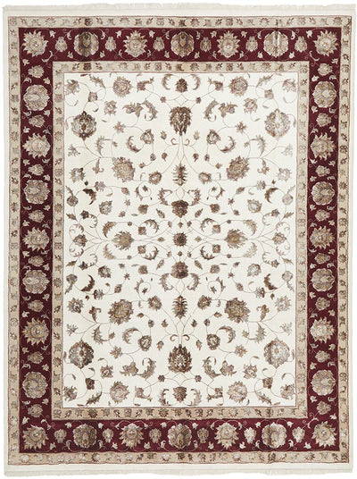 Indian Hand Knotted Wool With Silk 46