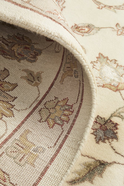 Tabriz Handmade Garden Design Wool With Silk Rug 305X241CM