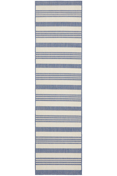 Florida Outdoor Indoor Alvi Blue Rug