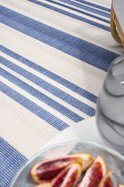 Florida Outdoor Indoor Alvi Blue Rug
