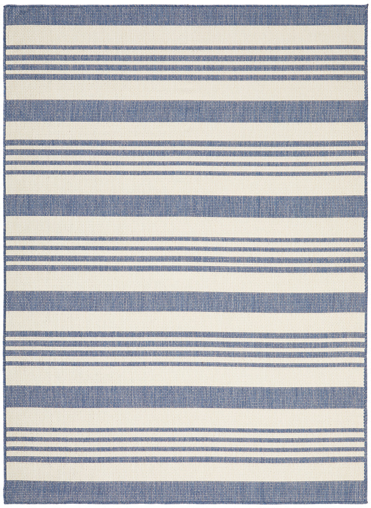 Florida Outdoor Indoor Alvi Blue Rug