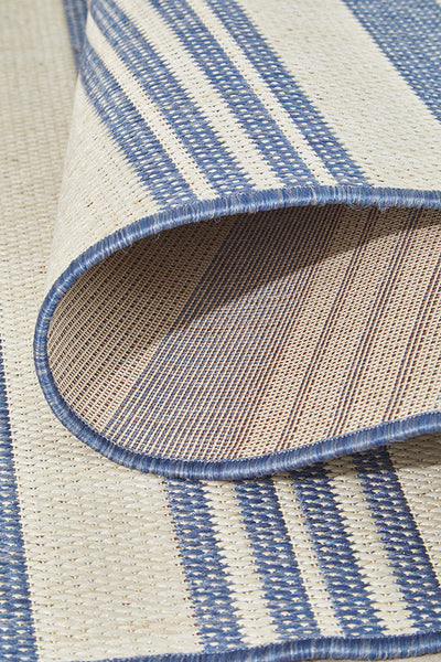 Florida Outdoor Indoor Alvi Blue Rug