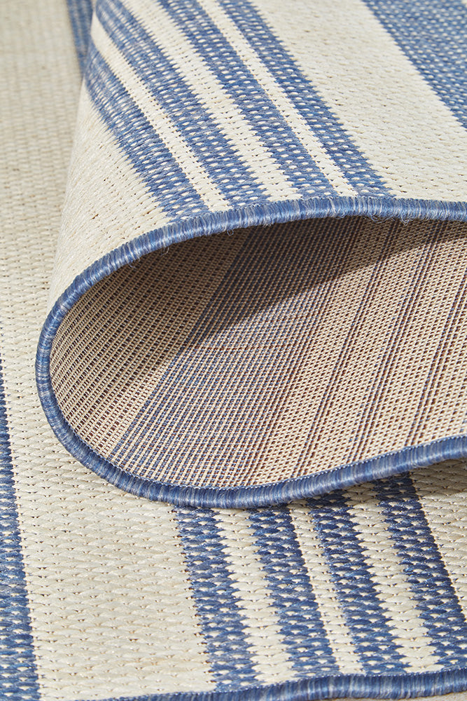 Florida Outdoor Indoor Alvi Blue Rug
