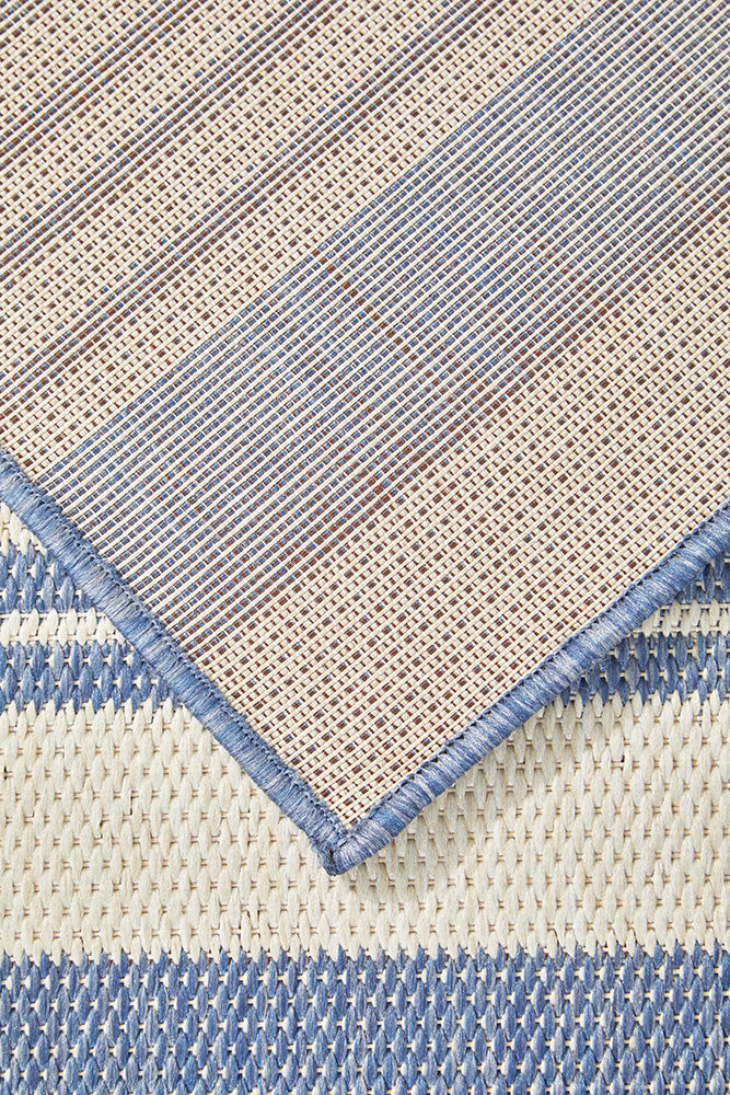 Florida Outdoor Indoor Alvi Blue Rug