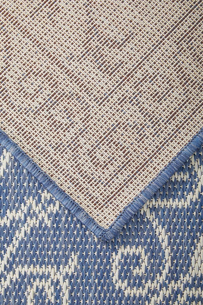 Florida Outdoor Indoor Romy Blue Rug