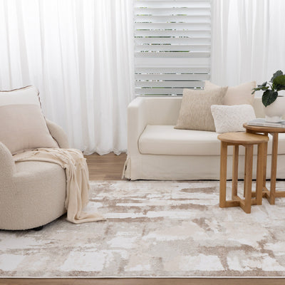Nirvana Abstract Cosy Brown Rug, Rugs Online Rugs Sydney Australia, www.rugsonlinerugs.com.au
