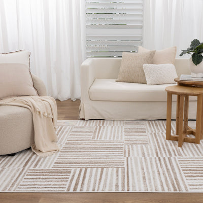 Nirvana Geo Lines Brown Modern Rug, Rugs Online Rugs Sydney Australia, www.rugsonlinerugs.com.au