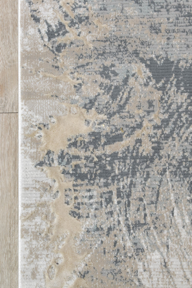 Rocco Bardia Beige Runner Rug