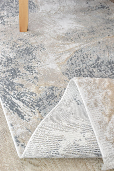 Rocco Bardia Beige Runner Rug