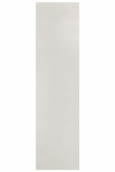 Taylor Ivory Velvet Runner Rug