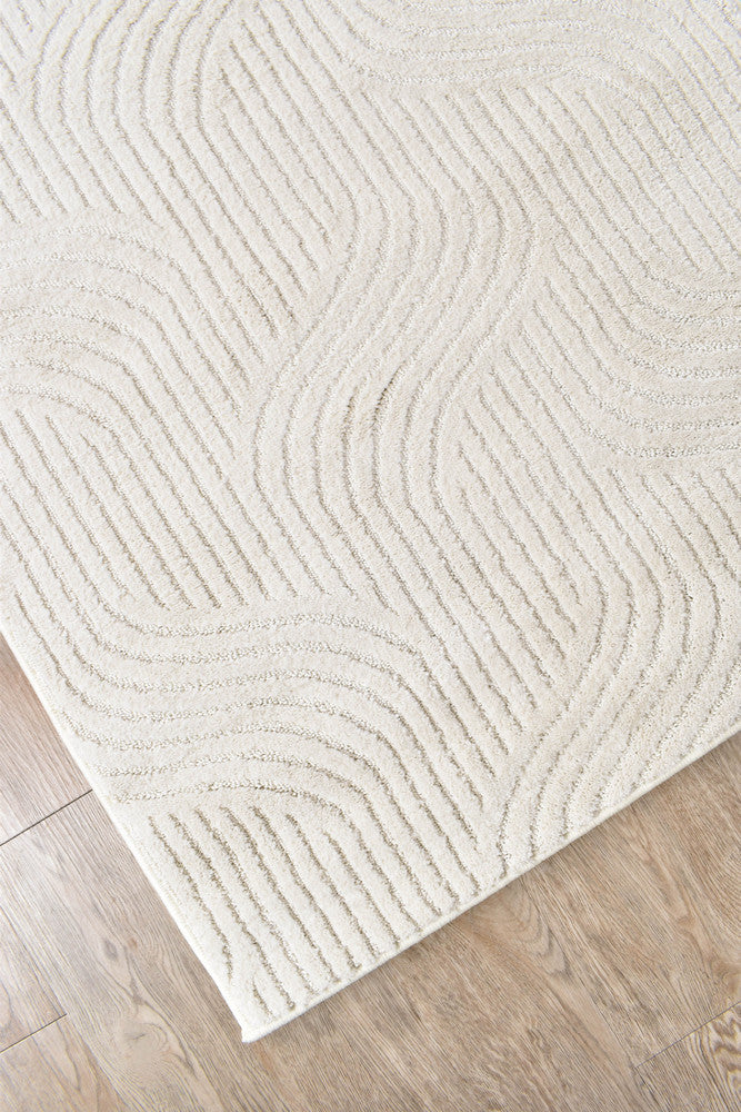 Taylor Ivory Velvet Runner Rug