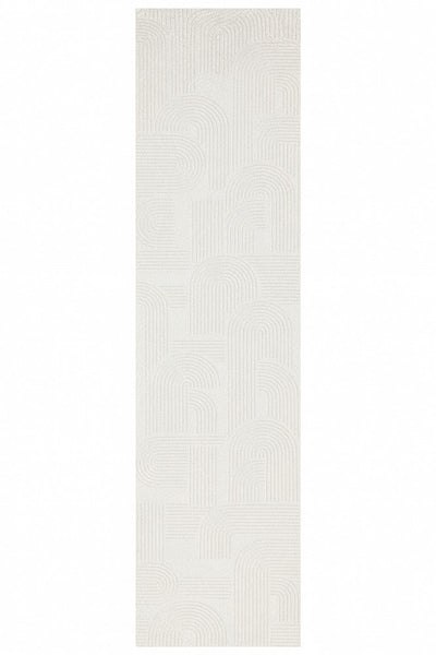 Taylor Silk Cream Runner Rug
