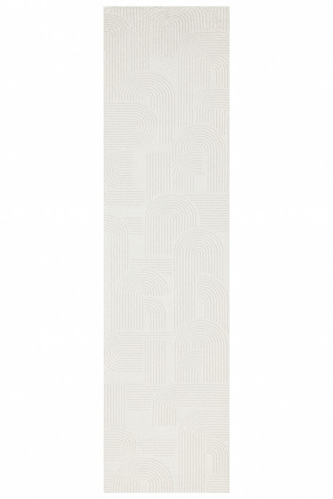 Taylor Silk Cream Runner Rug