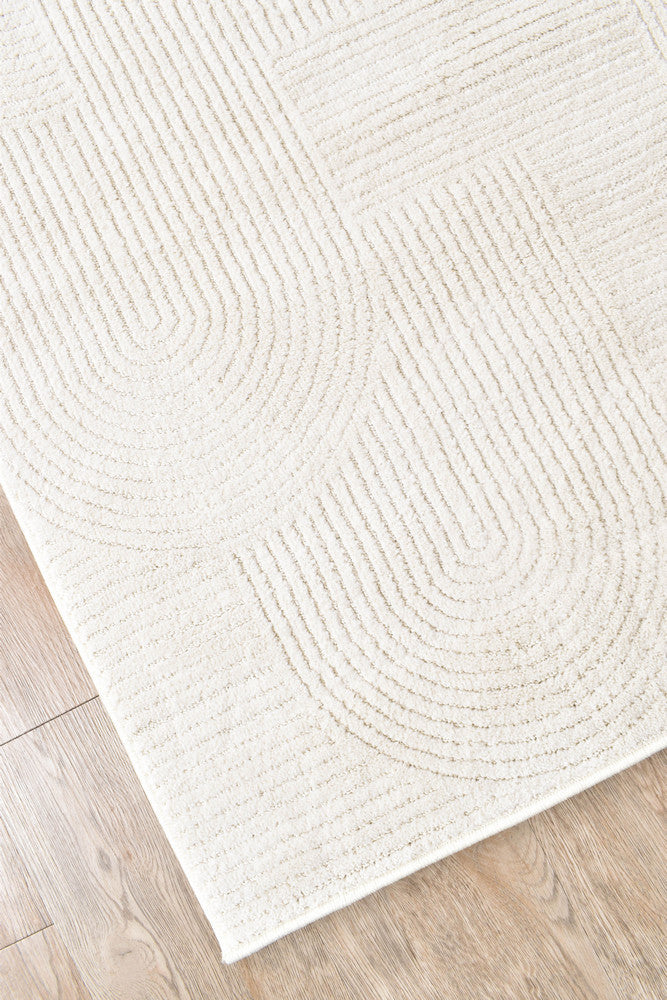 Taylor Silk Cream Runner Rug