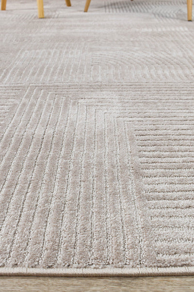 Taylor Taupe Modern Rug