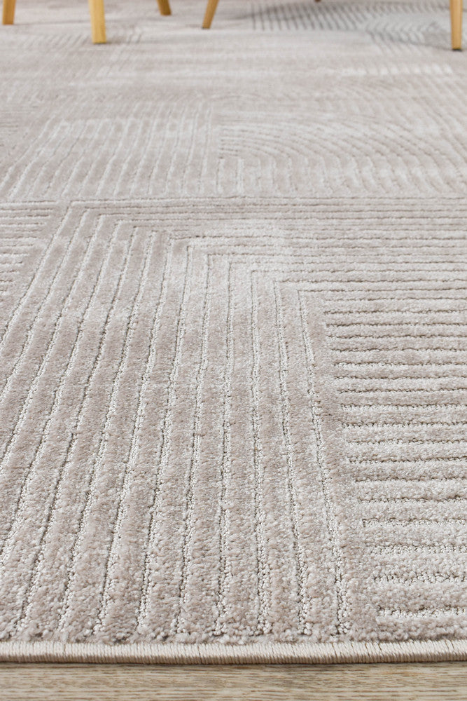 Taylor Taupe Modern Rug