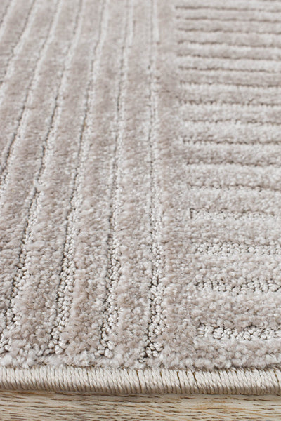 Taylor Taupe Modern Rug