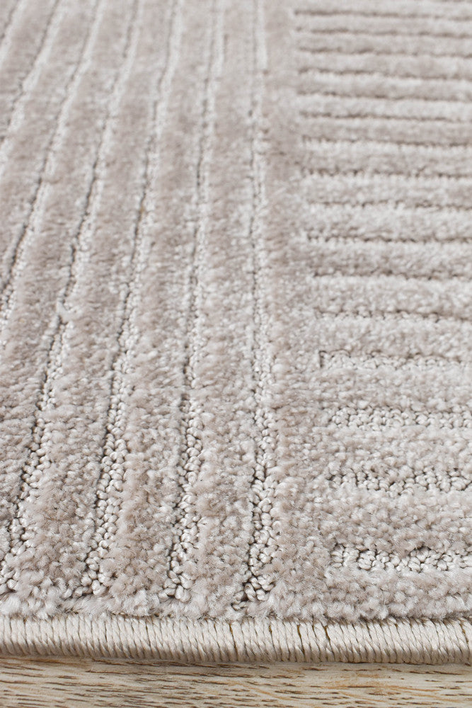 Taylor Taupe Modern Rug