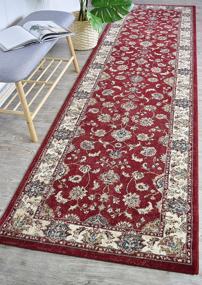 Ghali Chobi Red Rug