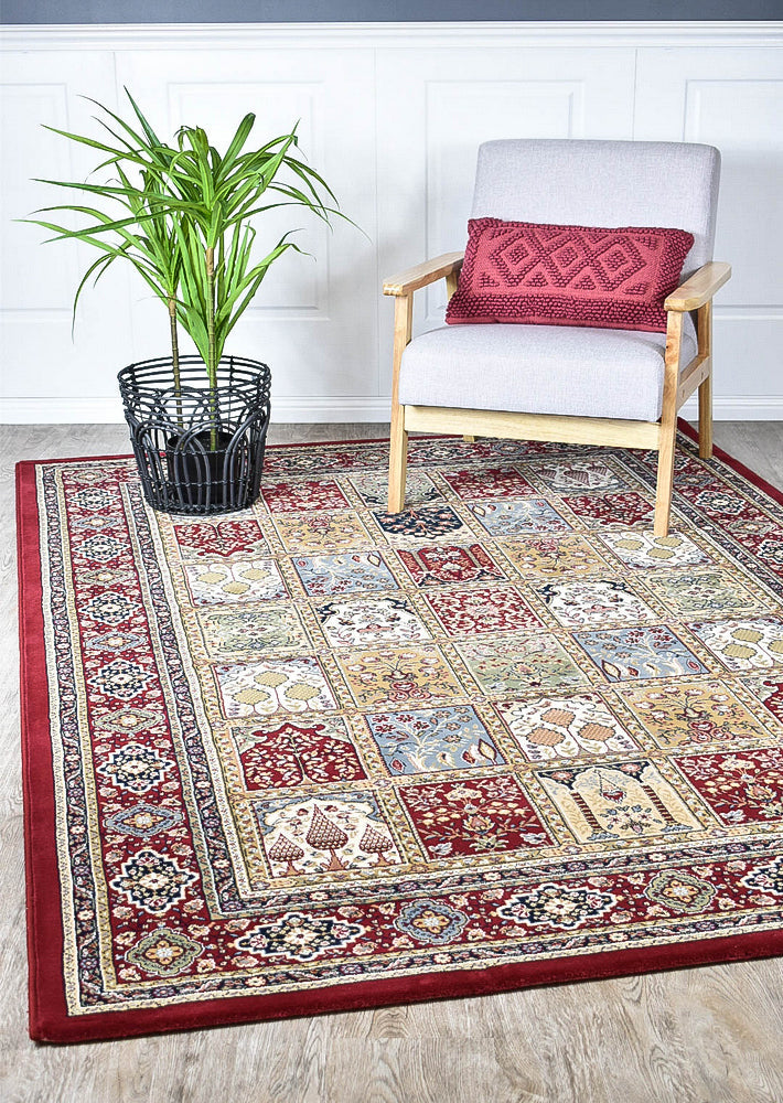 Ghali Four Seasons Rug,  Ghali Chobi Red Runner Rug, Ghali Chobi Red Runner Rug