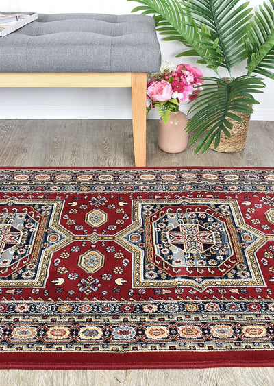 Ghali Afghan Medallion Runner Rugs