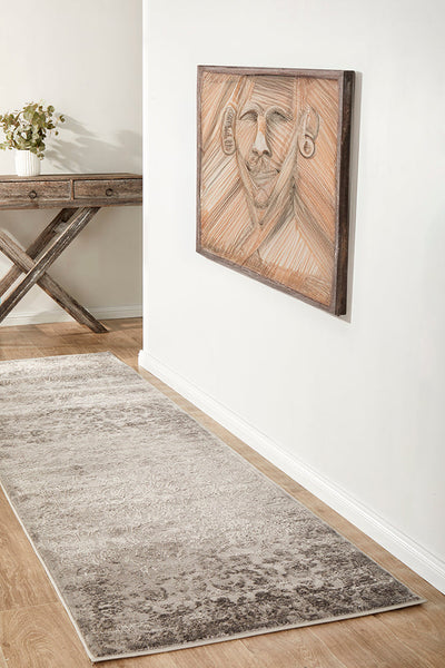 Opulence Lucy Silver Runner Rug, Rugs Online Rugs Sydney Australia, www.rugsonlinerugs.com.au