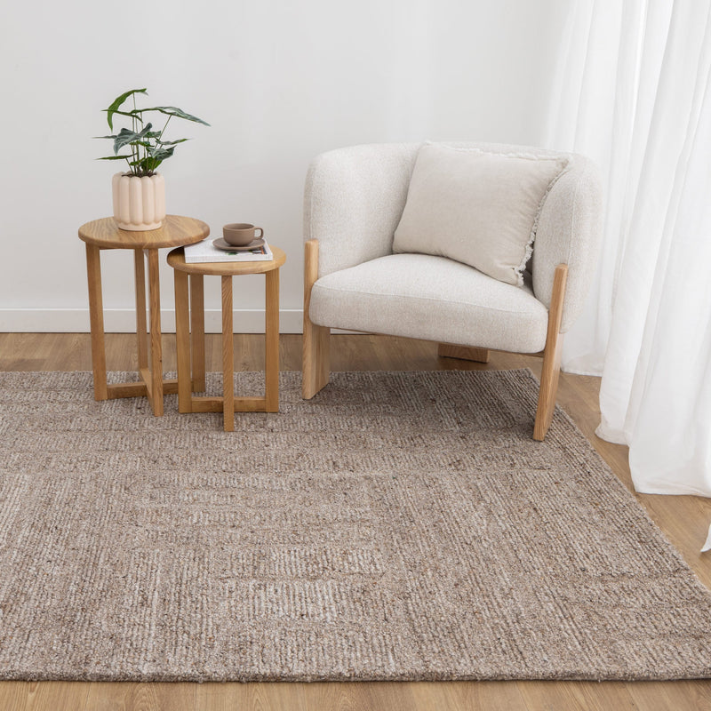 Oxley Pura Cocoa Modern Wool Rug, Rugs Online Rugs Sydney Australia, www.rugsonlinerugs.com.au
