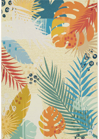 Yard Outdoor Indoor Sunset Designer Rug