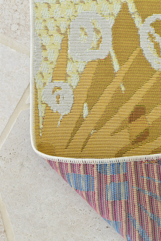 Yard Outdoor Indoor Sunset Designer Rug