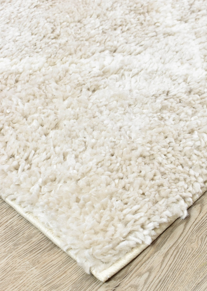 Noor Nile Shaggy Cream Beige Rug