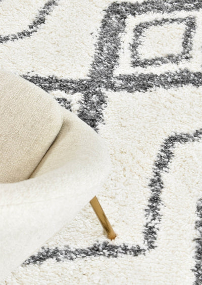 Noor Nomadic Shaggy Dark Grey Rug, Rugs Online Rugs Sydney Australia, www.rugsonlinerugs.com.au