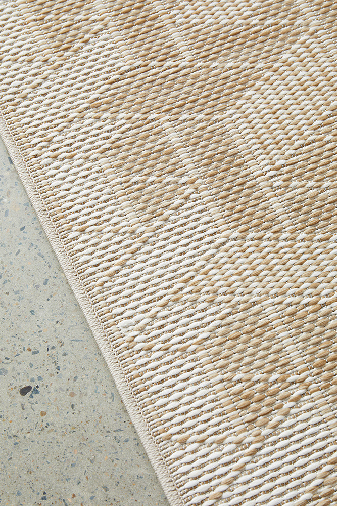 Courtyard Kylie Natural Outdoor Runner Rug