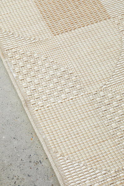 Courtyard Sandi Natural Outdoor Runner Rug