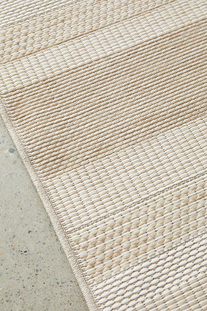 Courtyard Tokyo Natural Runner Rug