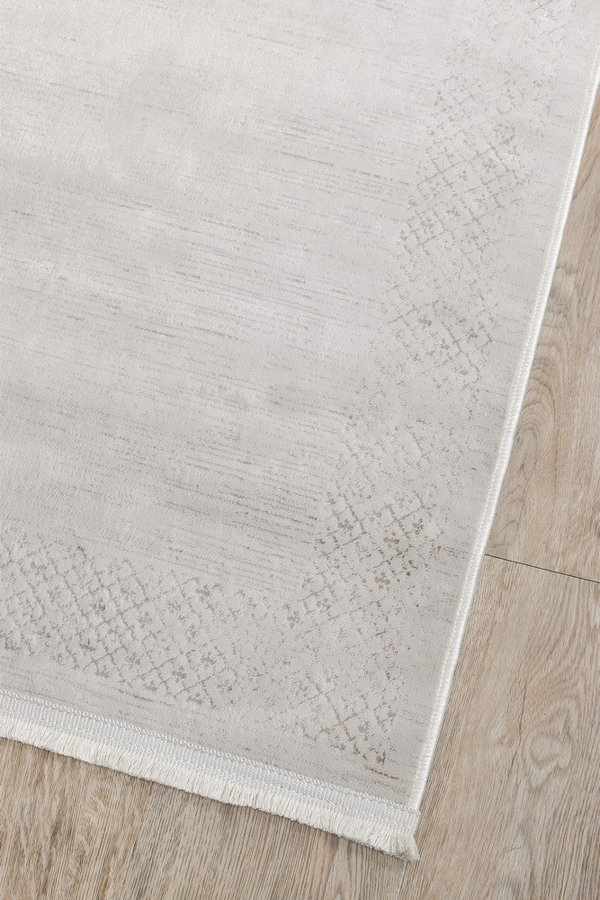 Rocco Alpine Beige Runner Rug