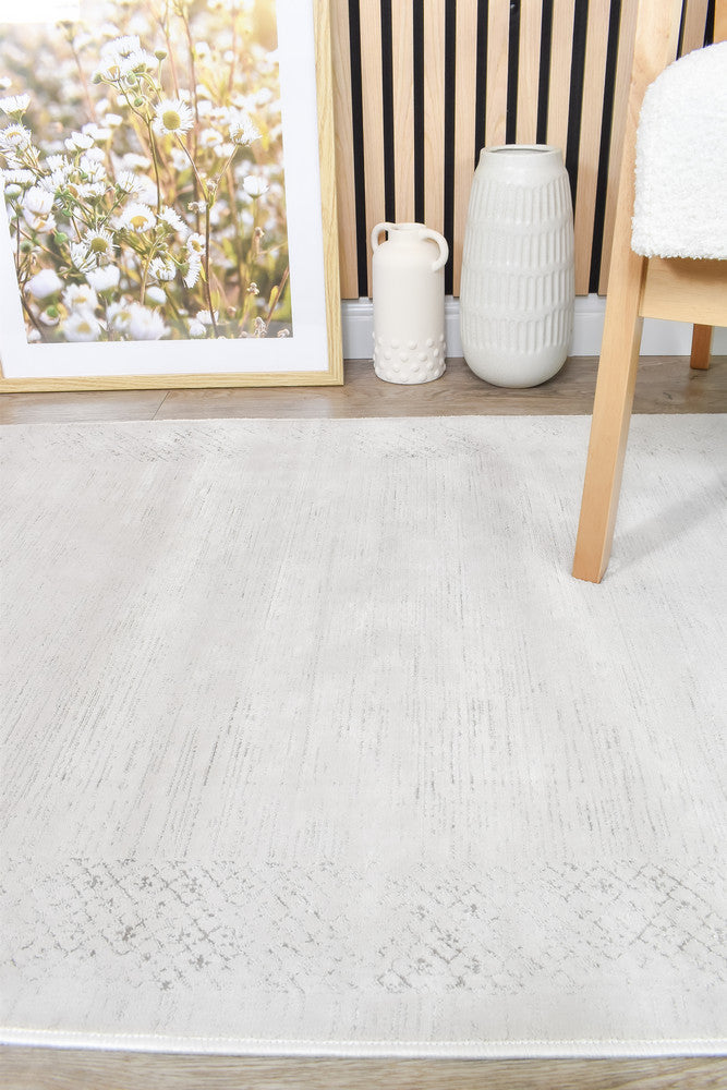 Rocco Alpine Beige Runner Rug