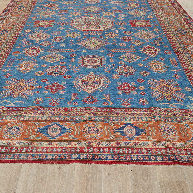 Kazak Handmade Super Fine Veggie Dye Wool 23 Rug 415X297CM
