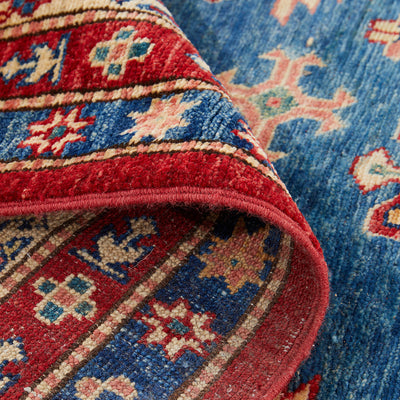 Kazak Handmade Super Fine Veggie Dye Wool 23 Rug 415X297CM