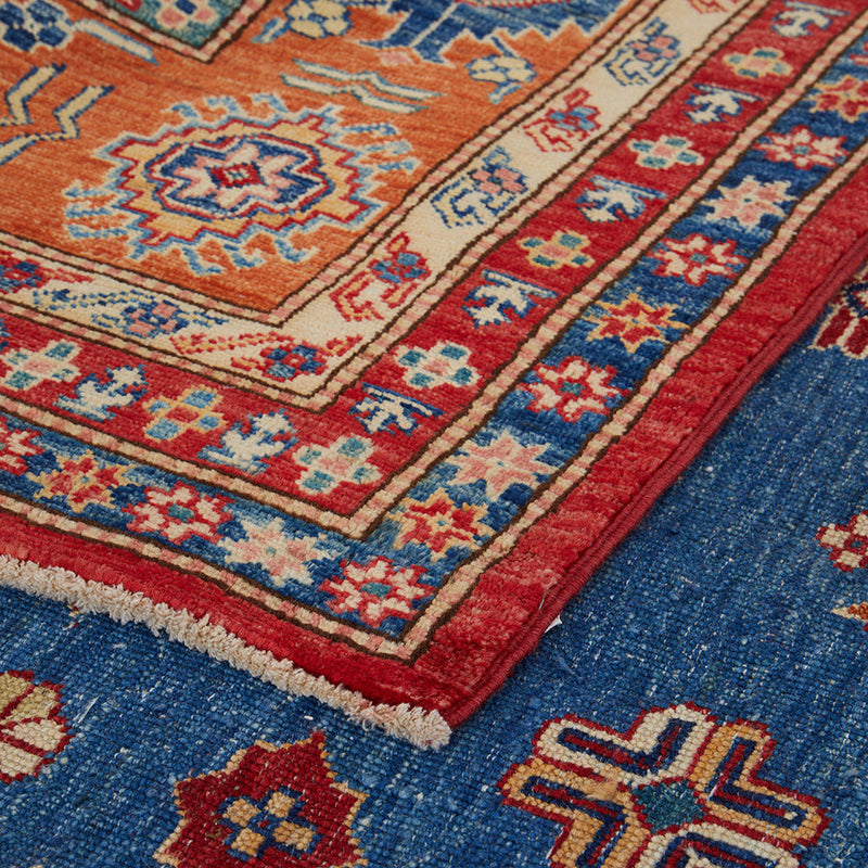 Kazak Handmade Super Fine Veggie Dye Wool 23 Rug 415X297CM
