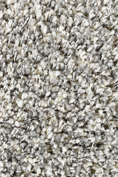 Pandora Plain Plush Shaggy Grey Rug