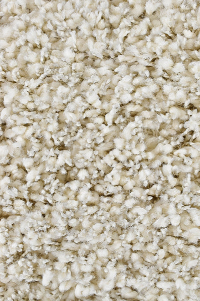 Pandora Plain Plush Shaggy Natural Rug