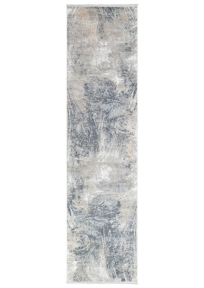 Rocco Bardia Beige Runner Rug