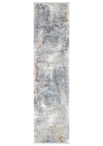 Rocco Bardia Grey Beige Runner Rug, Rugs Online Rugs Sydney Australia, www.rugsonlinerugs.com.au