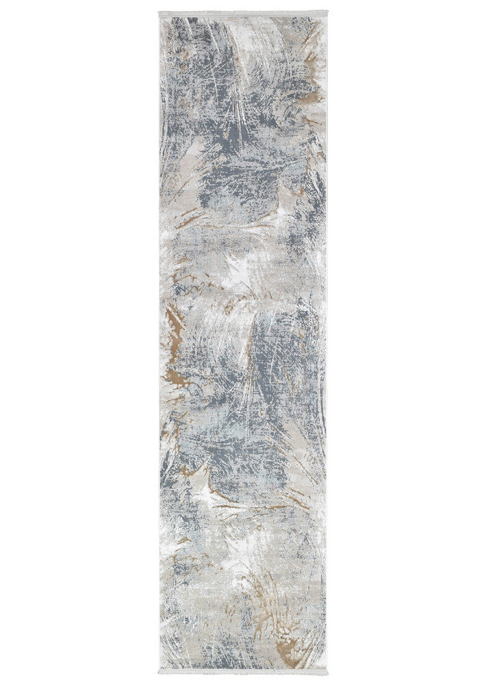 Rocco Bardia Grey Beige Runner Rug, Rugs Online Rugs Sydney Australia, www.rugsonlinerugs.com.au