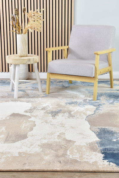 Rugbella London Navy Beige Rug, Rugs Online Rugs Sydney Australia, www.rugsonlinerugs.com.au