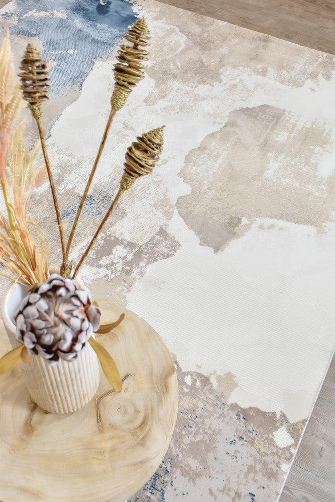 Rugbella London Navy Beige Rug, Rugs Online Rugs Sydney Australia, www.rugsonlinerugs.com.au