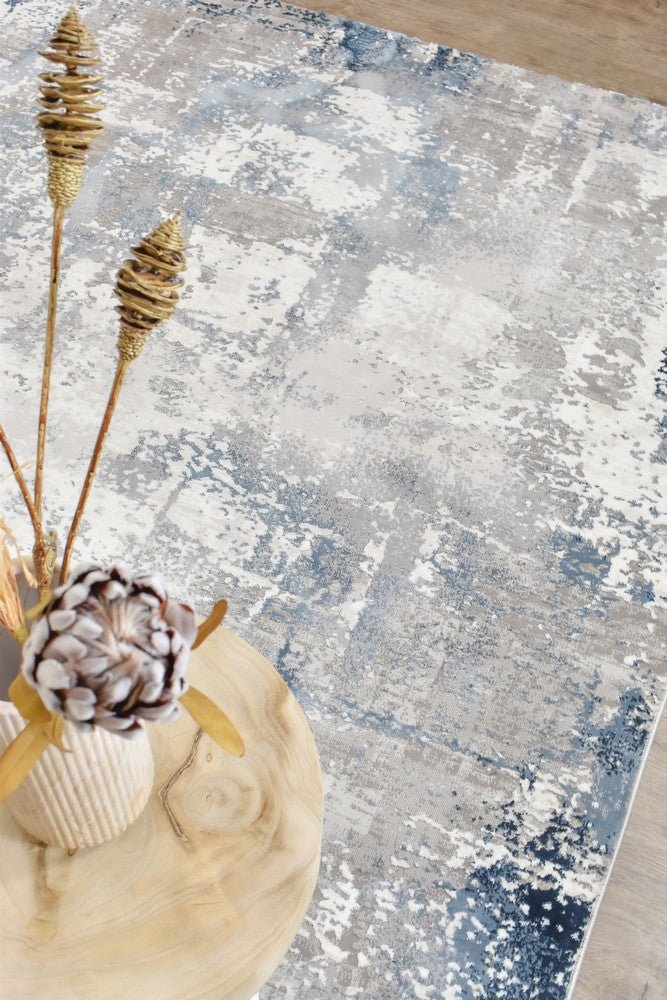 Rugbella Modern Navy LGrey Rug, Rugs Online Rugs Sydney Australia, www.rugsonlinerugs.com.au