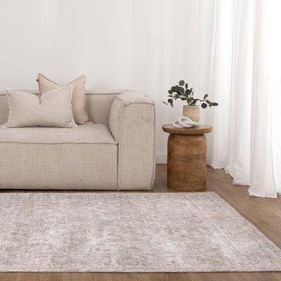 Harper Antic Beige Blue Transitional Rug 300