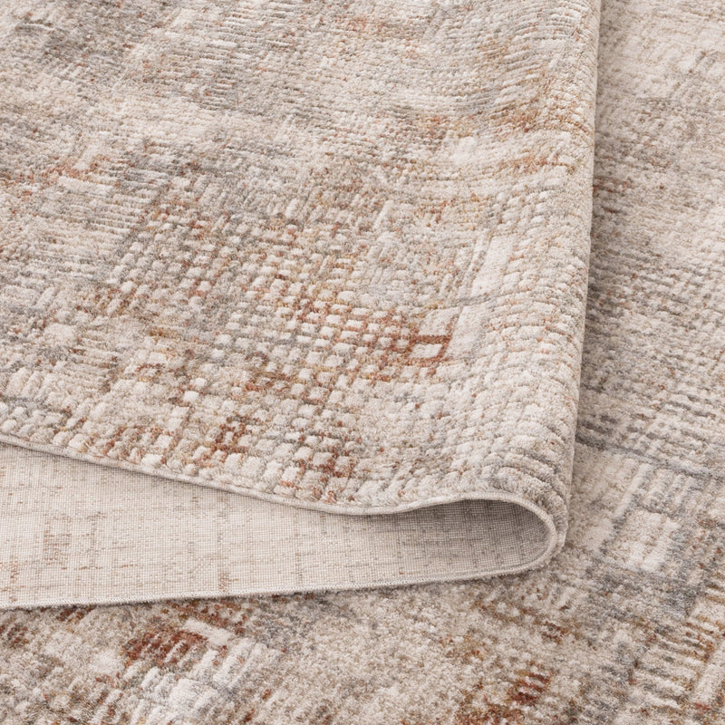 Harper Modern Distressed Multi Abstract Lines Rug 700