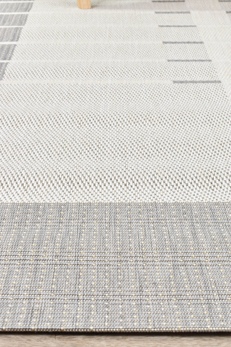 Kyoto Silver Cream Rug